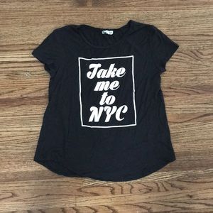 Women’s graphic Take Me To NYC tee